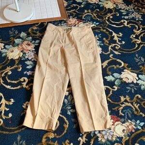Ralph Lauren petite cotton twill chino/utility pants. Worn a few times.Retail 99